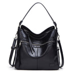 PU Leather Women's Shoulder Crossbody Tote Bag — Large Capacity, 6 Colour Options