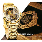 Men's Retro Luxury Automatic Mechanical Watch | Luminous Business Wristwatch GMT12392