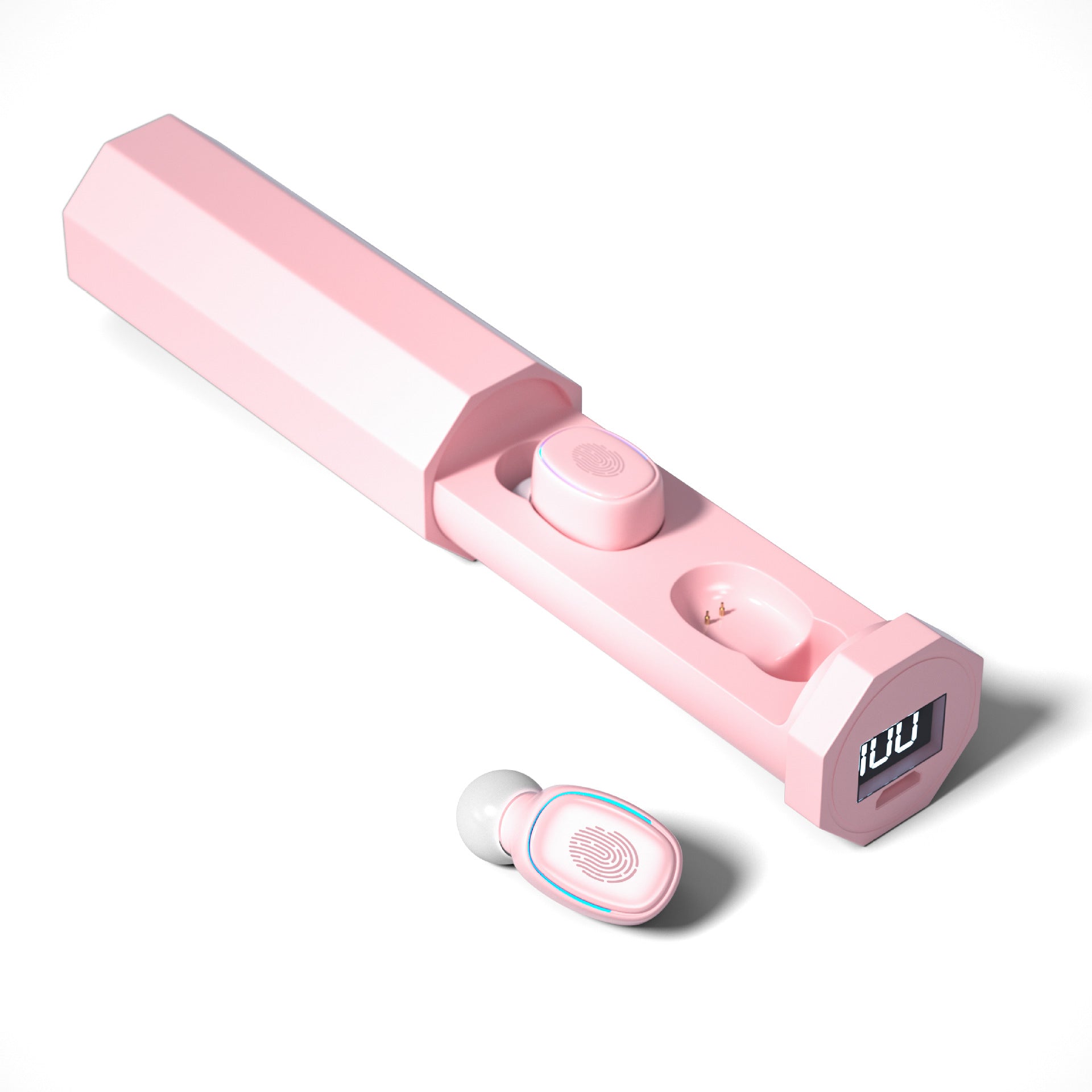 TWS Wireless Earbuds — LED Display, NFC Bluetooth 5.0, Hi-Fi Sound