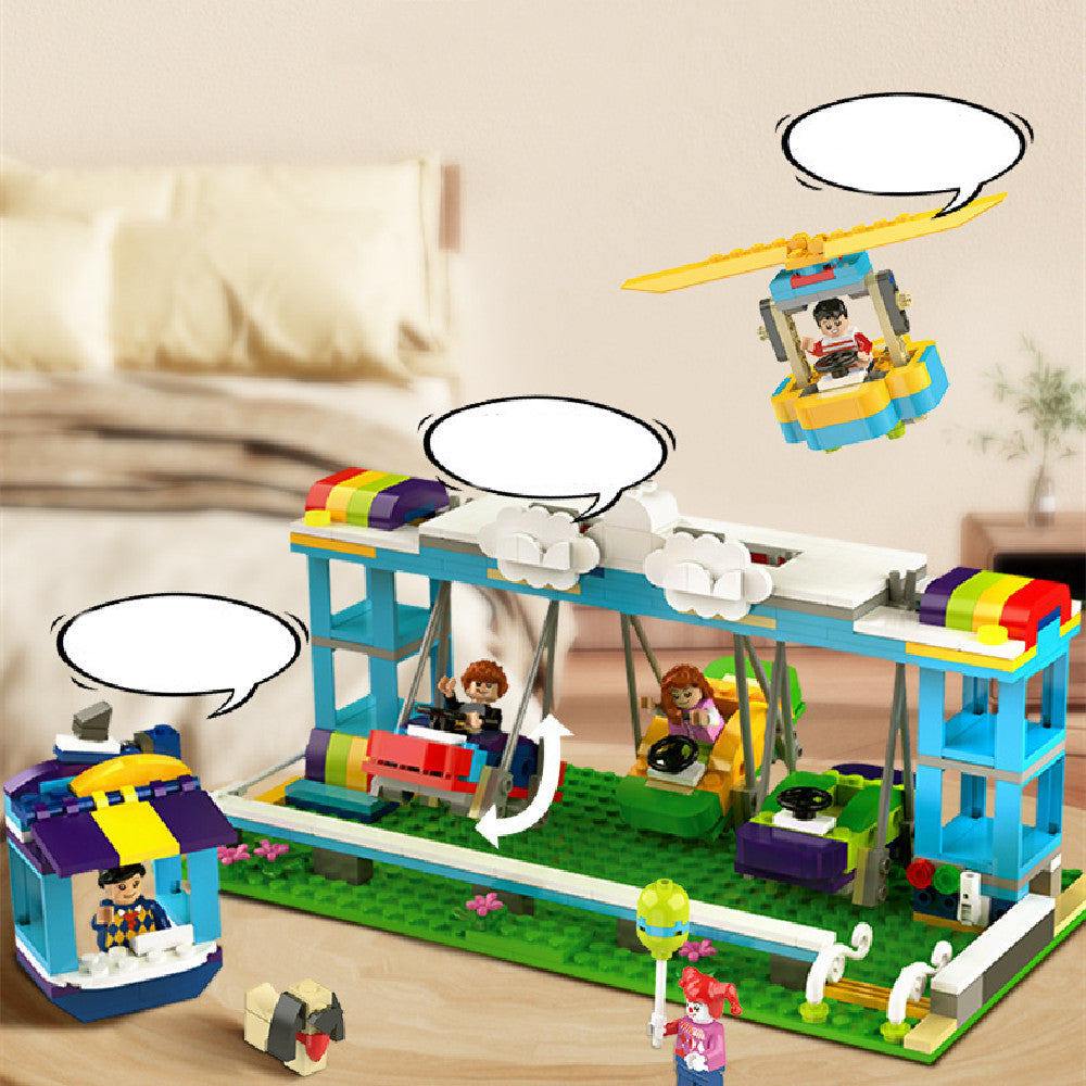 Small Particle ABS Building Block Toy | Creative Assembly Set for Kids