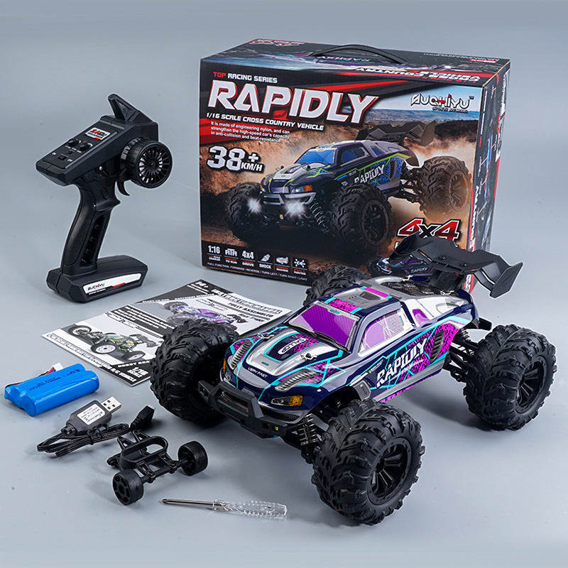 1:16 Brushless 4WD Off-Road Climbing RC Car – 16101PRO Sedan with Drift Wheels & Hydraulic Shocks