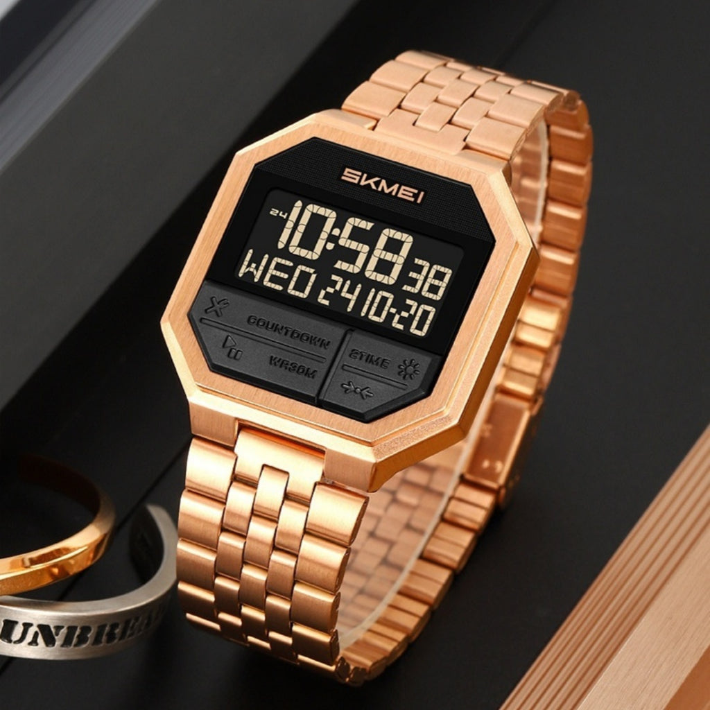 Men's Minimalist Business Watch | Casual Versatile Wristwatch in Black, Gold, Rose Gold & Silver