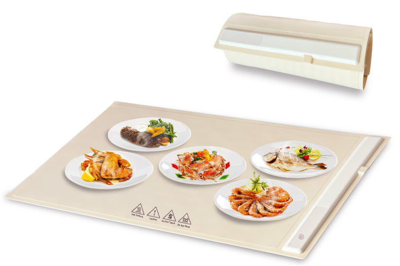 Graphene Dishes Warming Plate – Multifunctional Electric Food Warmer Pad | Hooriva