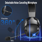 Cross-Border Over-Ear Bluetooth Headphones With Wireless Microphone - 2.4G Dual-Mode, Specialized For E-Sports, Gaming PCs & PS5