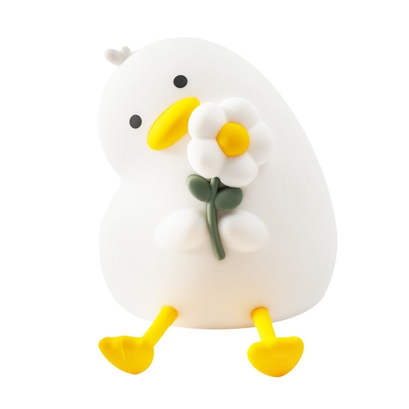 Vitality Duck Night Light PP-D03 | 1200mAh | Healing Soft Light | Phone Stand | USB Rechargeable