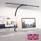 Double Head LED Desk Lamp – Dimmable, 3 Colour Modes & 360° Gooseneck | USB Powered
