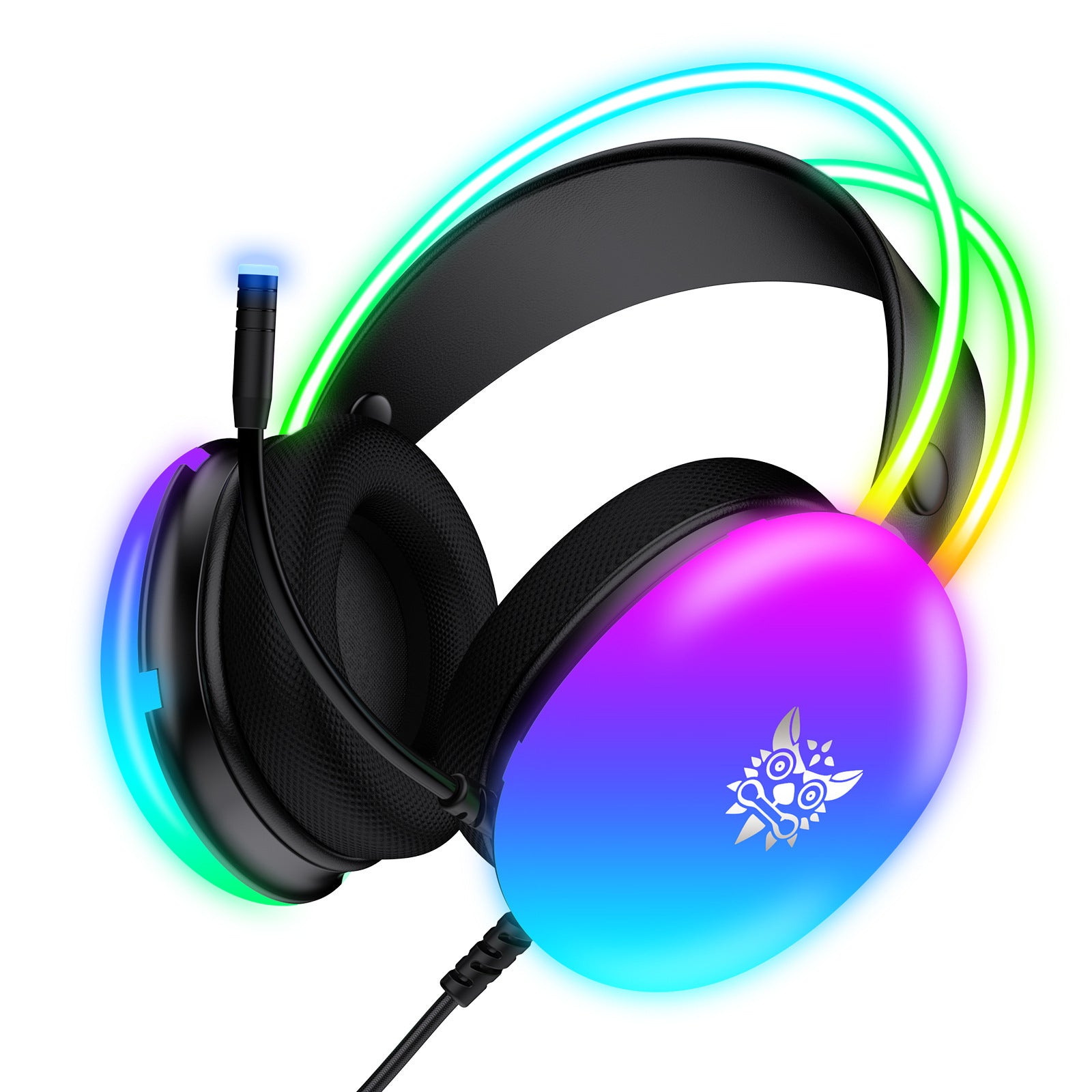 Over-Ear Wired Gaming Headset with 50mm HiFi Drivers – PC & Console