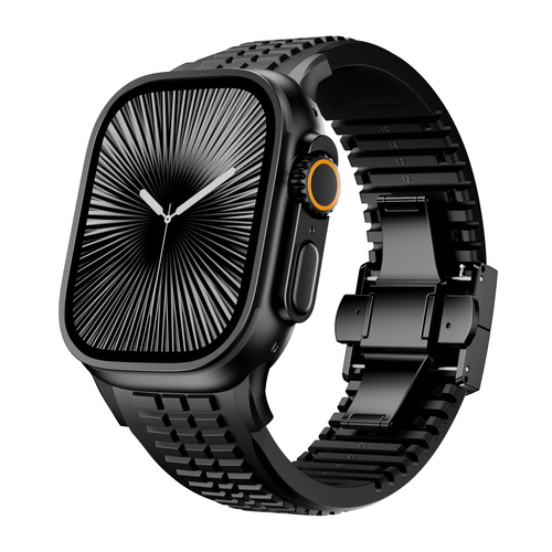 Apple Watch Silicone Sport Strap | Dual-Tone, 10 Colours, 42-49mm, Series 1 to Ultra 2