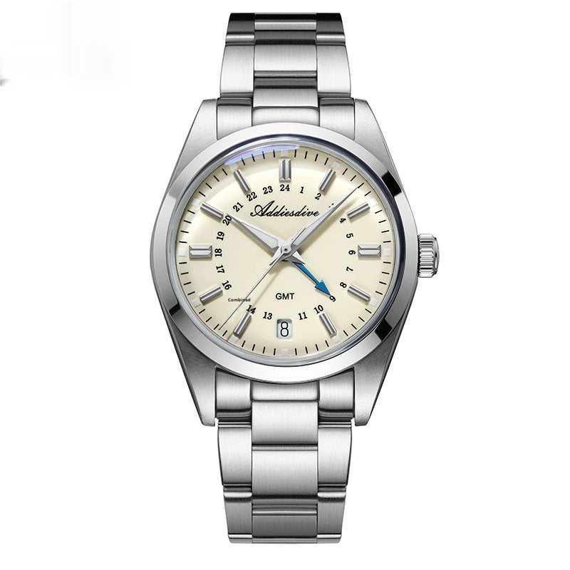 Men's Fashion Quartz Watch | Water-Resistant, 11.3mm Slim Steel Band | HOORIVA