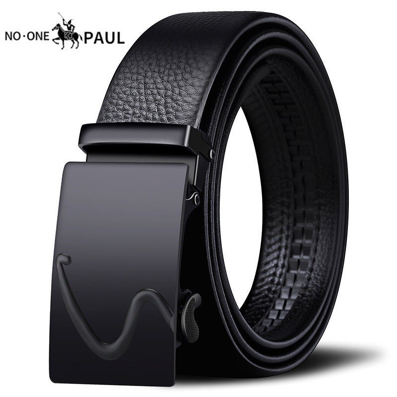 Scratch-resistant electroplated iron buckle for long-lasting wear.