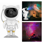 Astronaut Galaxy Star Projector Night Light | Nebula, Timer, USB/App/Rechargeable | HOORIVA