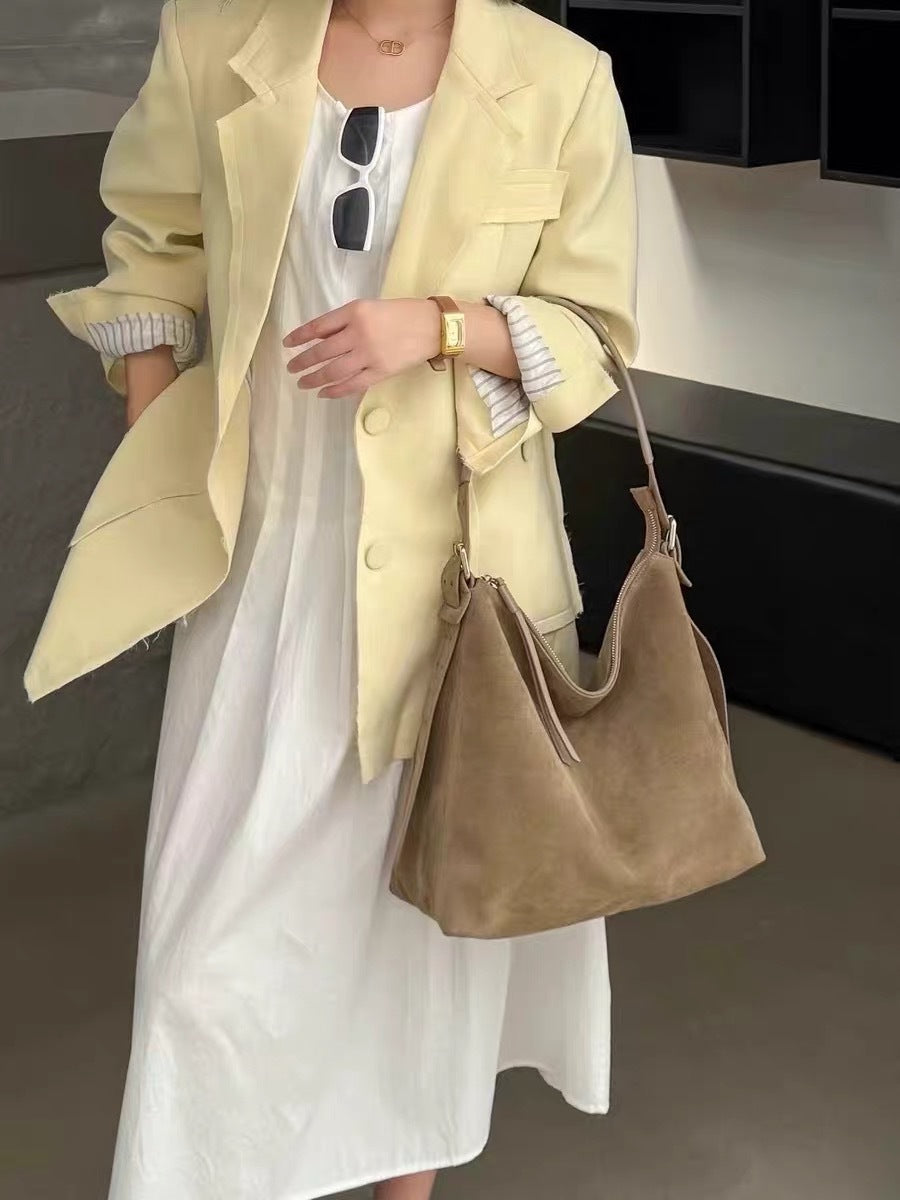 Womens Stylish High-Capacity Commuter Shoulder Bag