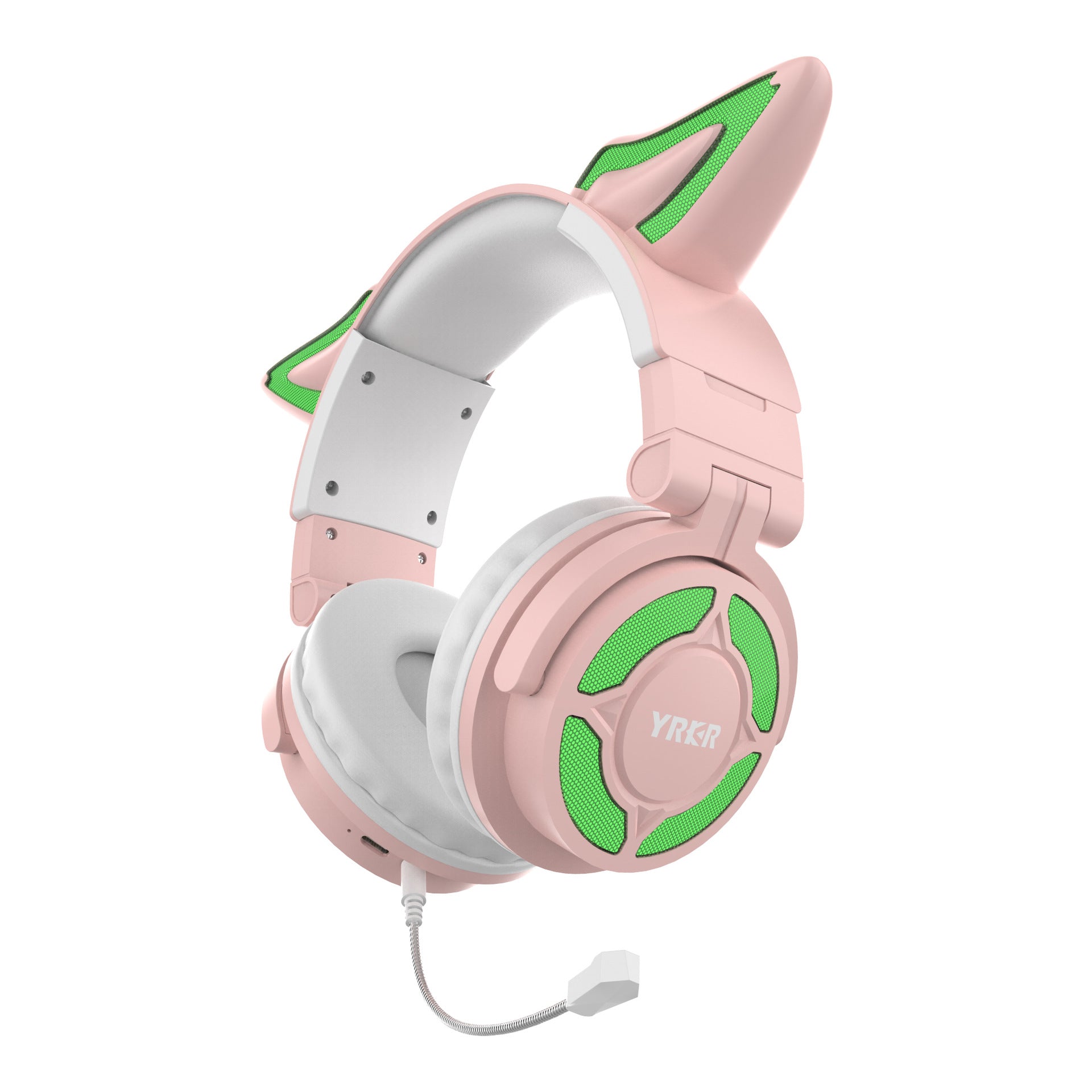 Luminous Gaming Headset Bluetooth 5.3 – 12Hr Battery & 40mm Drivers