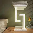 Magnetic Levitating Desk Lamp | Wireless Charging, Touch, Eye-Care, USB | HOORIVA