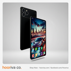 Black Tablet on Hooriva Background