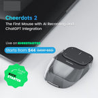 Smart Split Air Mouse with Wireless Charging | Laser Pointer, AI Voice, USB-C | HOORIVA