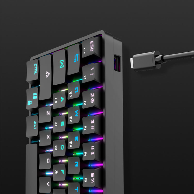 60% Bluetooth Mechanical Keyboard – Hot-Swap, RGB, PBT Keycaps