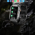 KR88 Smart Watch – Bluetooth Calling, Heart Rate & Blood Oxygen Monitor | Hooriva