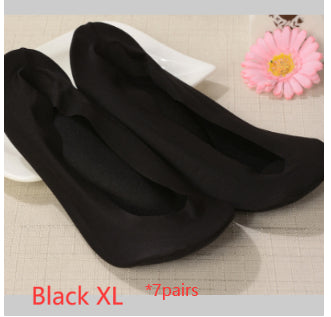 3D Air Cushion Invisible Boat Socks | Massage Sole, Silicone Grip, No-Show Women's Socks | HOORIVA