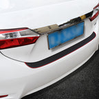 Car Rear Bumper Protector Strip | Anti-Scratch Rubber Sill Guard, 90cm | HOORIVA