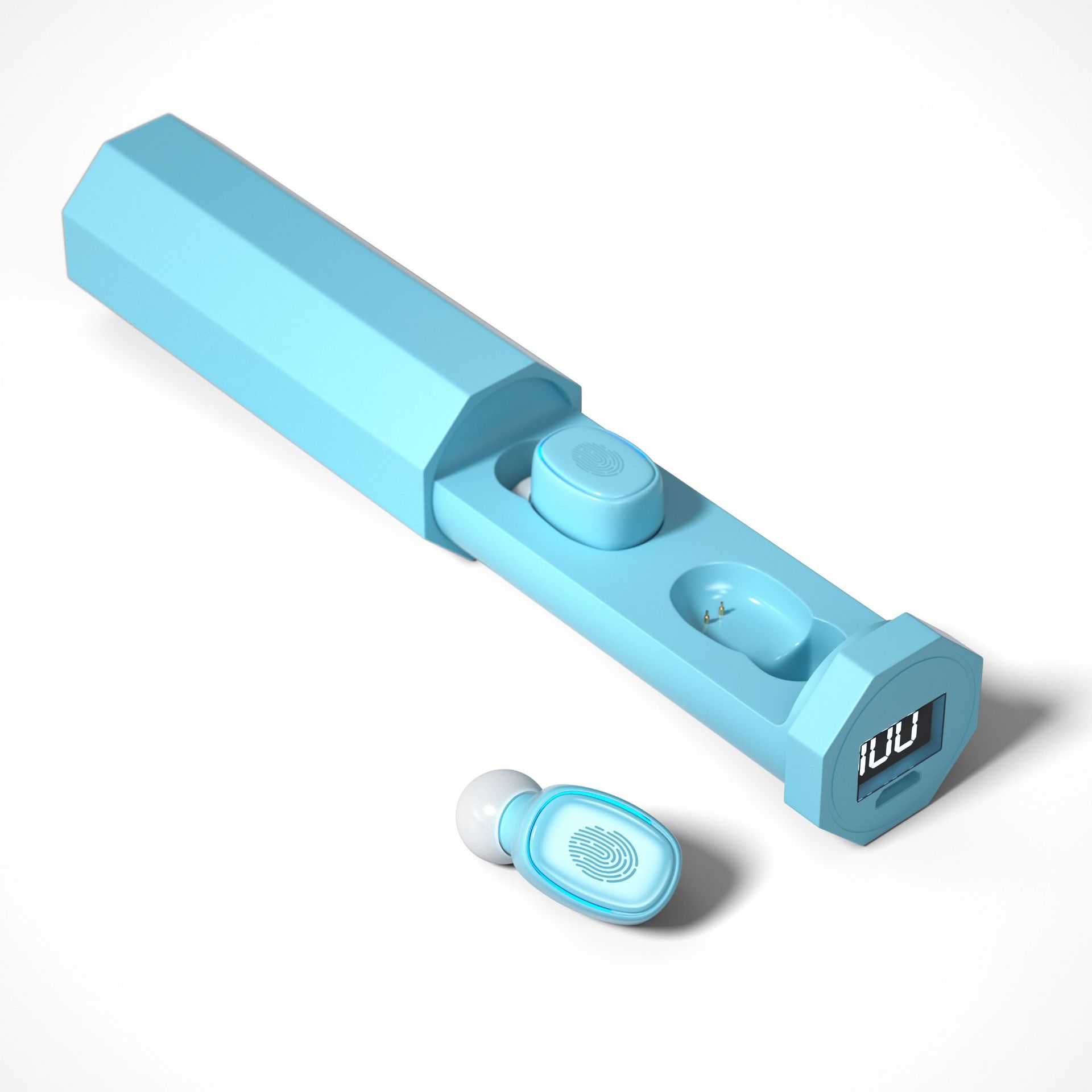 TWS Wireless Earbuds — LED Display, NFC Bluetooth 5.0, Hi-Fi Sound