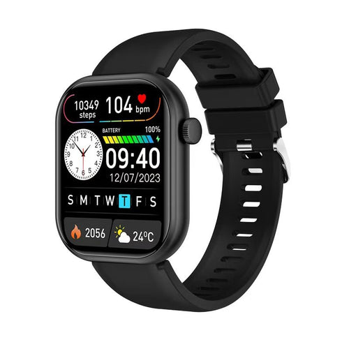 Bluetooth Smartwatch Fitness Tracker – Heart Rate, Pedometer & Camera Control