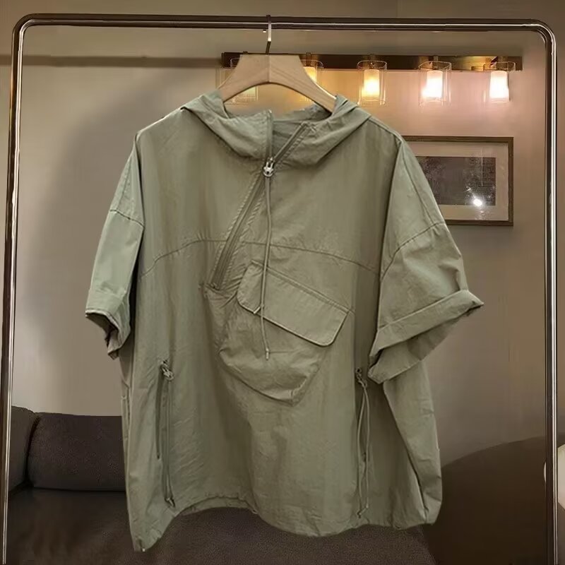 Women's Plus Size Loose Pullover T-Shirt – Cotton Blend, Casual, M–3XL | Hooriva