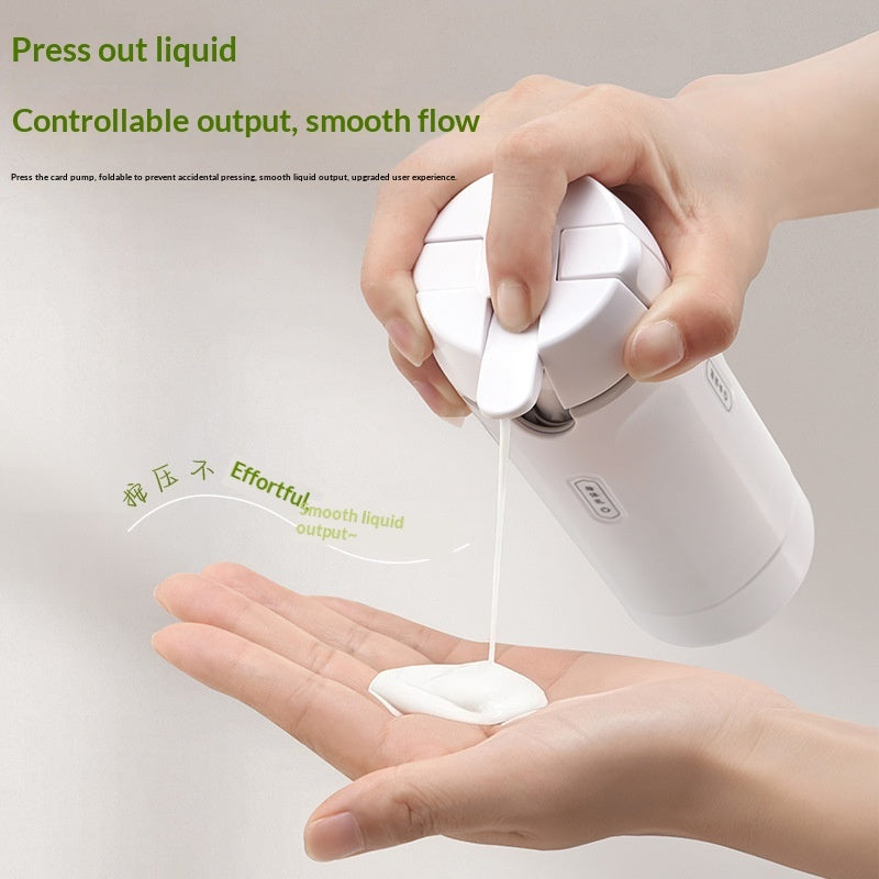 4-in-1 Travel Dispenser Set | Leak-Proof Refillable Bottles for Shampoo, Lotion & Perfume