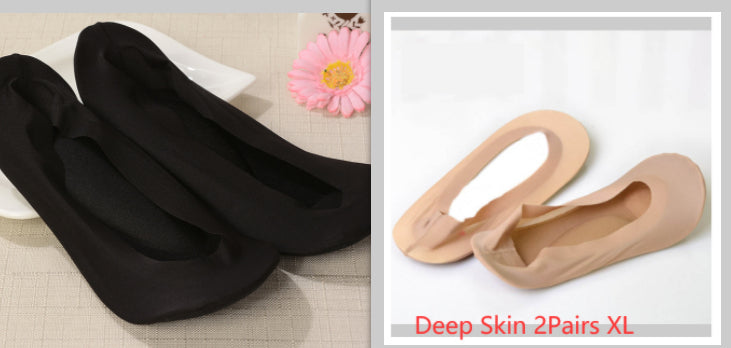 3D Air Cushion Invisible Boat Socks | Massage Sole, Silicone Grip, No-Show Women's Socks | HOORIVA