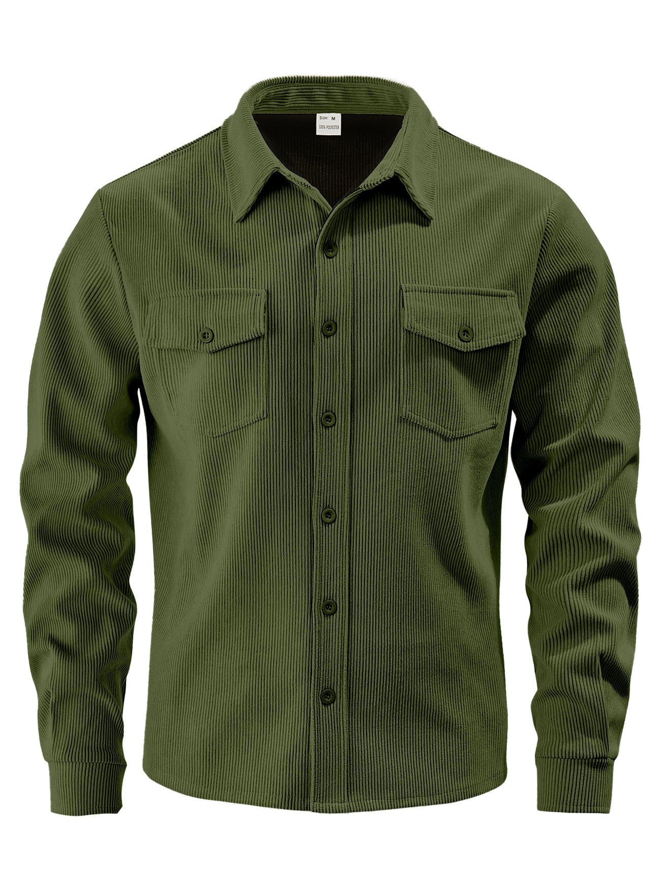 Men's Slim Fit Sporty Jacket | 100% Polyester, Patch Pockets, Curved Hem | HOORIVA