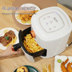 4L Mechanical Air Fryer | 700W, 360° Heating, 2–3 Person, EU/UK/US Plug | HOORIVA