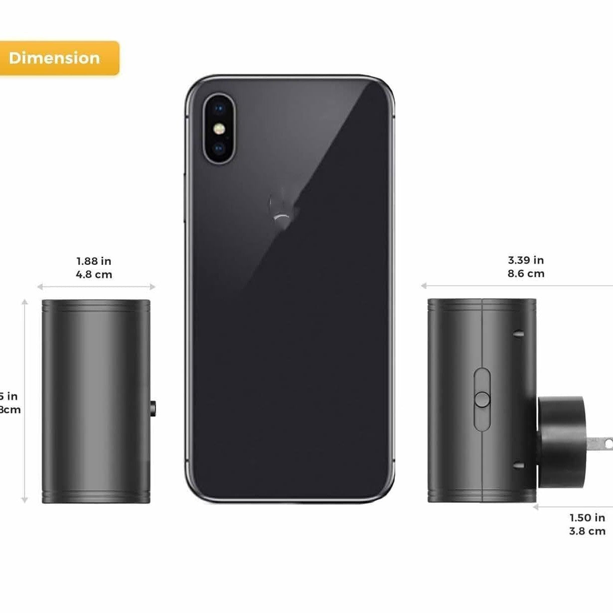 Wall Light-controlled Induction Dimmable Night Light