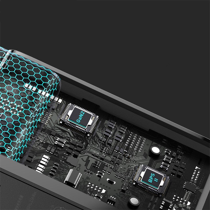 100W GaN 4-Port Fast Charger | Gallium Nitride USB Charging Adapter