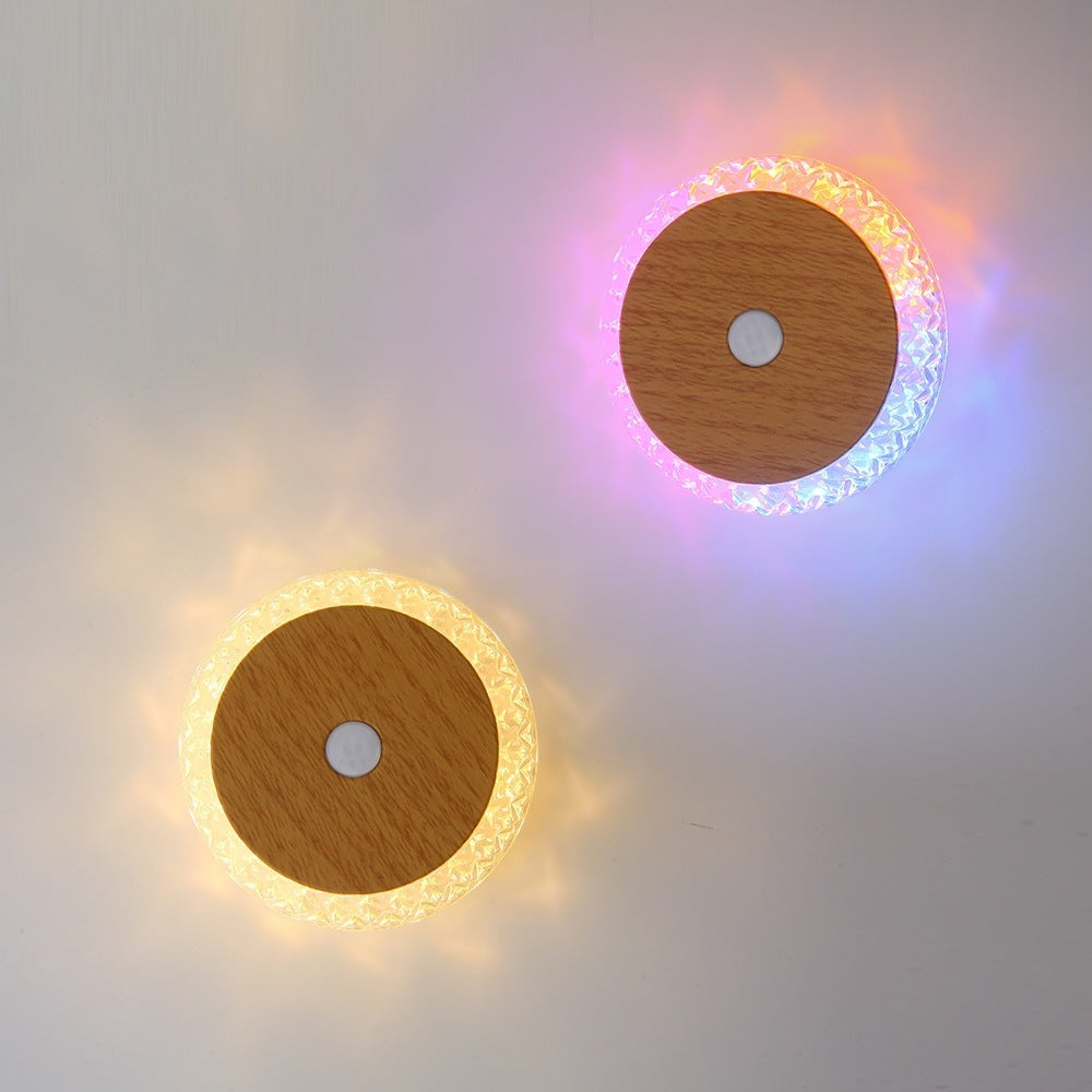 Smart Rechargeable Motion-sensor Wall Light Bedside Night Light