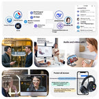 X1 Pro Wireless Bluetooth Headset | Open-Ear Touch Control Earphone