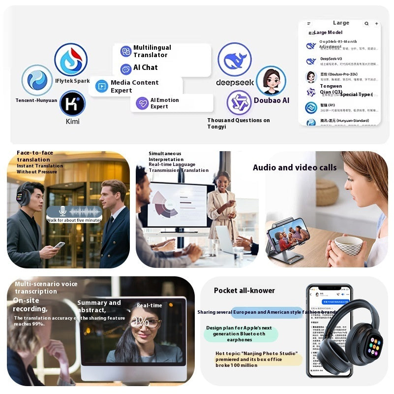 سماعة رأس بلوتوث لاسلكية X1 Pro | سماعة أذن للتحكم باللمس بتصميم مفتوح