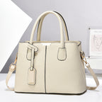 PU Leather Women's Square Shoulder Crossbody Bag — 30x21x13cm, 10 Colour Options