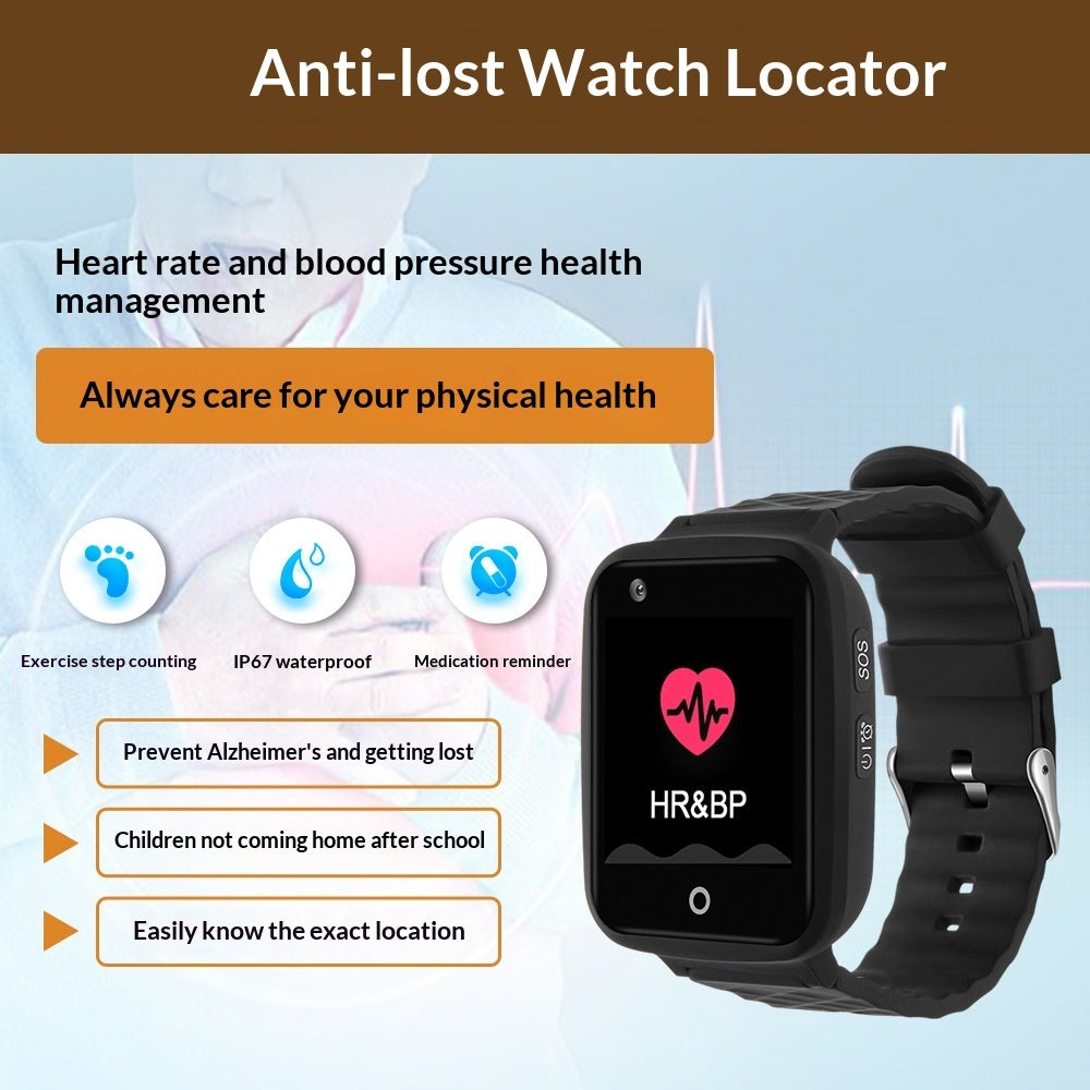GPS Tracker Smartwatch – Health Monitoring Smart Watch