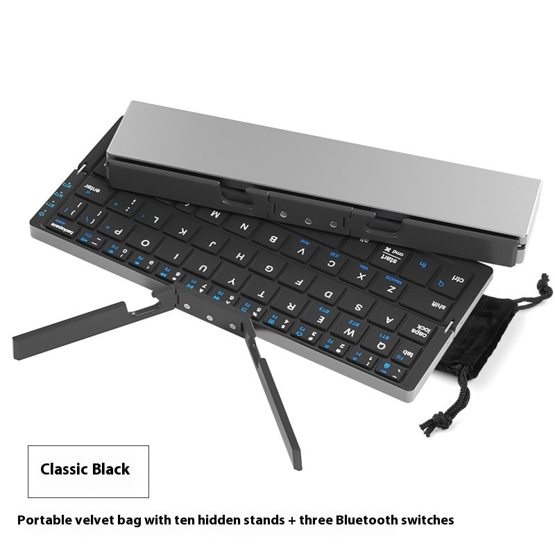 Foldable Bluetooth Keyboard for Tablets & Phones | Portable Mini Wireless Keyboard | HOORIVA