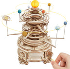Robotime ROKR Mechanical Orrery 3D Wooden Puzzle – 316pcs Solar System Model