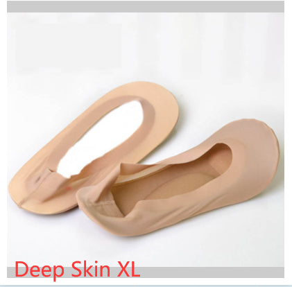 3D Air Cushion Invisible Boat Socks | Massage Sole, Silicone Grip, No-Show Women's Socks | HOORIVA