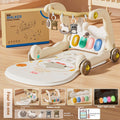 Baby Shark Gym Pedal Piano & Walker Toy | Sensory Activity Centre for Infants 0-3 Years