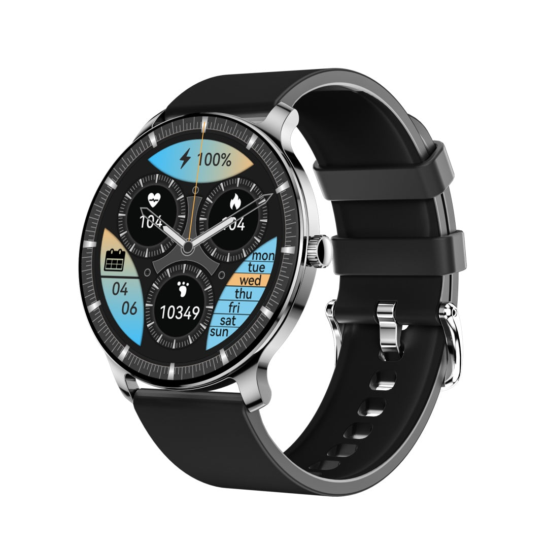Disc Ultra-Thin Smart Watch – 1.43" AMOLED, Fitness Tracker & Health Monitor