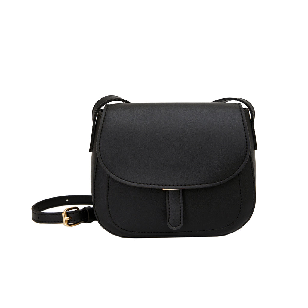PU Leather Women's Small Square Crossbody Bag — Urban Minimalist, Single Strap, 3 Colours