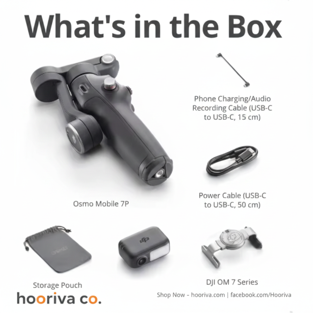 DJI Osmo Mobile 7 – What's in the Box HBBT