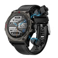 2-in-1 Smart Watch with TWS Earbuds | Bluetooth Calling, Heart Rate, Sleep Tracking