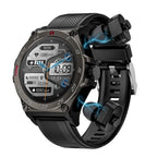 2-in-1 Smart Watch with TWS Earbuds | Bluetooth Calling, Heart Rate, Sleep Tracking