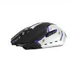 Wireless Silent Ergonomic Gaming Mouse | 2.4GHz, 1600 DPI, 6 Button, USB | HOORIVA