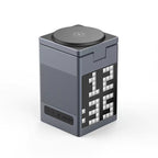 6-in-1 Magnetic Desktop Hub — Bluetooth Speaker, Alarm Clock, 15W Wireless Charger & Phone Stand