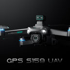 طائرة درون S159 بنظام تحديد المواقع GPS مع كاميرا 8K – تصوير جوي 5G بتقنية WiFi FPV، وجهاز تحكم مع شاشة